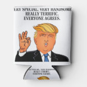 ドナルド・トランプ – 素晴らしいパパの父の日の誕生日 缶クーラー (正面)