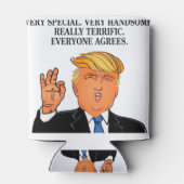 ドナルド・トランプ – 素晴らしいパパの父の日の誕生日 缶クーラー (裏面)