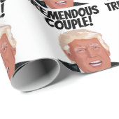 ドナルド・トランプ 結婚 ラッピングペーパー (ロールコーナー)