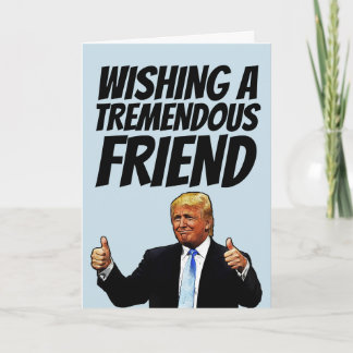 ドナルド・トランプ 誕生日おめでとう グリーティングカード シーズンカード