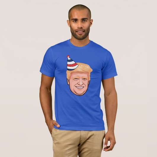 ドナルド·トランプ·誕生日 Tシャツ (正面フル)