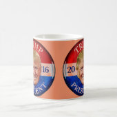ドナルド・トランプ 2016 オレンジ コーヒーマグカップ (中央)