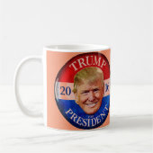 ドナルド・トランプ 2016 オレンジ コーヒーマグカップ (左)