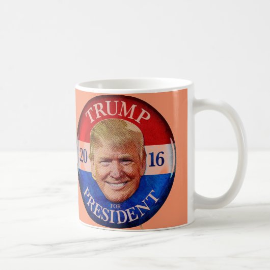 ドナルド・トランプ 2016 オレンジ コーヒーマグカップ (右)