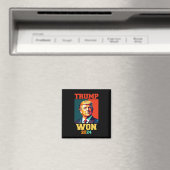 ドナルド トランプ 2024大統領就任式 メンズ マグネット (インサイチュ (食洗機))
