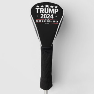 ドナルド・トランプ 2024 アメリカを取り戻せ 選挙 ゴルフヘッドカバー