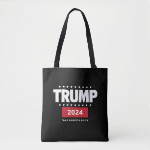 ドナルド トランプ 2024 アメリカを取り戻せ 選挙 トートバッグ