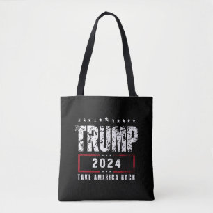 ドナルド・トランプ 2024 アメリカを取り戻せ 選挙 トートバッグ