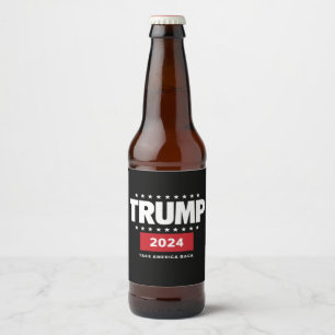 ドナルド トランプ 2024 アメリカを取り戻せ 選挙 ビールラベル