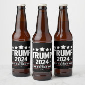 ドナルド・トランプ 2024 アメリカを取り戻せ 選挙 ビールラベル (ボトル)