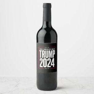 ドナルド・トランプ 2024 アメリカを取り戻せ 選挙 ワインラベル