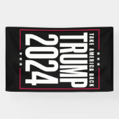ドナルド・トランプ 2024 アメリカを取り戻せ 選挙 横断幕 (横)