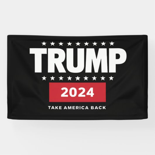 ドナルド トランプ 2024 アメリカを取り戻せ 選挙 横断幕 (横)