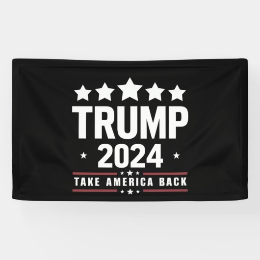ドナルド トランプ 2024 アメリカを取り戻せ 選挙 横断幕 (横)