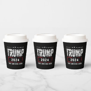 ドナルド・トランプ 2024 アメリカを取り戻せ 選挙 紙コップ