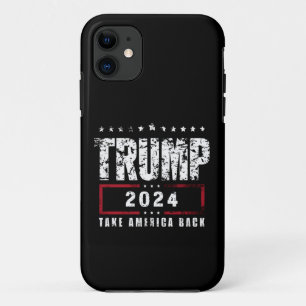 ドナルド・トランプ 2024 アメリカを取り戻せ 選挙 iPhone 11 ケース