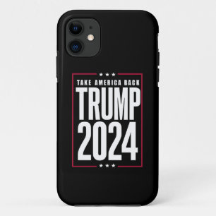 ドナルド・トランプ 2024 アメリカを取り戻せ 選挙 iPhone 11 ケース