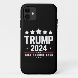 ドナルド・トランプ 2024 アメリカを取り戻せ 選挙 iPhone 11 ケース