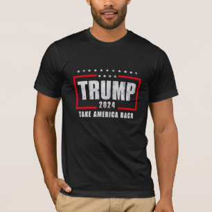 ドナルド・トランプ 2024 アメリカを取り戻せ 選挙 Tシャツ