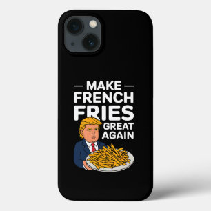ドナルド・トランプ 2024 フレンチフライを再び偉大に iPhone 13ケース