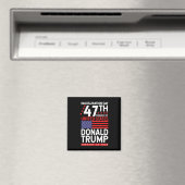 ドナルド トランプ 2024 当選 就任式 メンズ マグネット (インサイチュ (食洗機))