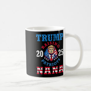 ドナルド・トランプ 2025 愛国者を育てる ナナ 支援者 コーヒーマグカップ