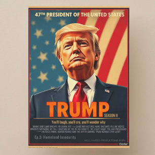 ドナルド・トランプ 2026 イロニック・ファンシリーズ・カバー シーズンカード