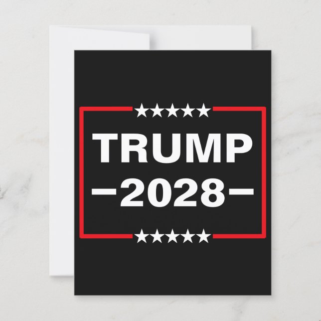 ドナルド・トランプ 2028 大統領 (正面)