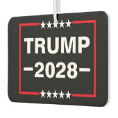 ドナルド・トランプ 2028 大統領 カーエアーフレッシュナー (左)