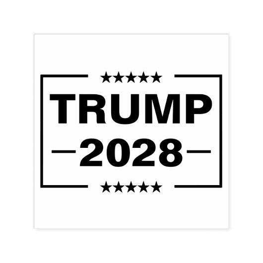 ドナルド トランプ 2028 大統領 セルフインキングスタンプ (デザイン)