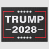 ドナルド・トランプ 2028 大統領 薄葉紙 (正面)