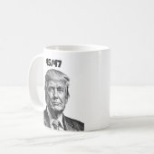 ドナルド・トランプ 45/47 マグカップ (正面左)