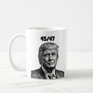 ドナルド・トランプ 45/47 マグカップ