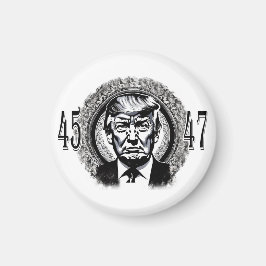 ドナルド トランプ 45/47 マグネット