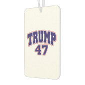 ドナルド・トランプ 47 カーエアーフレッシュナー (左)