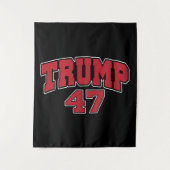 ドナルド・トランプ 47 タペストリー (正面)
