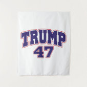 ドナルド・トランプ 47 タペストリー (正面)