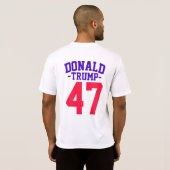ドナルド トランプ 47 大統領選挙 2024 Tシャツ (裏面フル)
