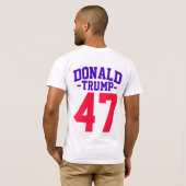 ドナルド トランプ 47 大統領選挙 2024 Tシャツ (裏面フル)