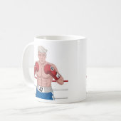 ドナルド・トランプ: Boxer#47 コーヒーマグカップ (正面左)