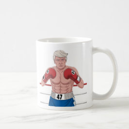 ドナルド・トランプ： Boxer#47 コーヒーマグカップ