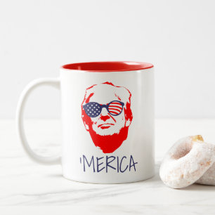 ドナルド・トランプ「Merica ツートーンマグカップ