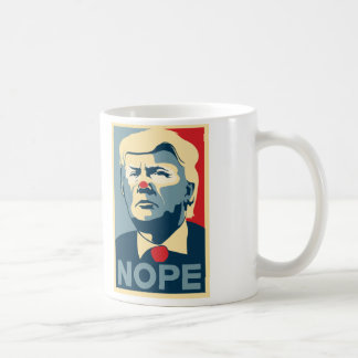 ドナルド・トランプ"NOPE"のコーヒー・マグ コーヒーマグカップ