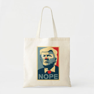 ドナルド・トランプ"NOPE"のトート トートバッグ