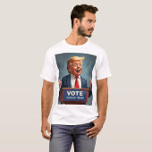 ドナルド・トランプ Tシャツ (正面フル)