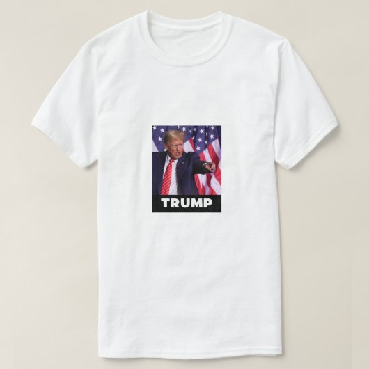 ドナルド・トランプ Tシャツ (デザイン正面)