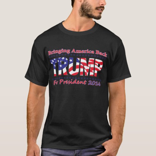 ドナルド・トランプ Tシャツ (正面)
