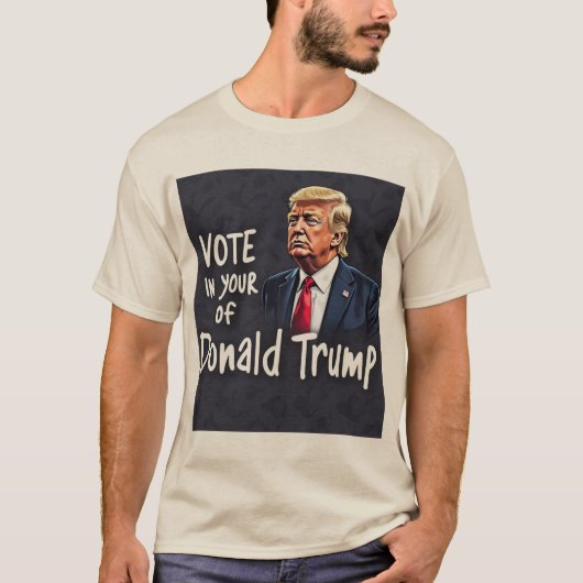 ドナルド・トランプ Tシャツ (正面)