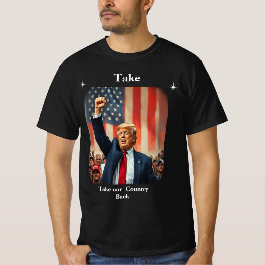 ドナルド・トランプ Tシャツ (正面)