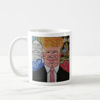 ドナルド・トランプ"Trumpy"のマグ: POTUS 45 コーヒーマグカップ